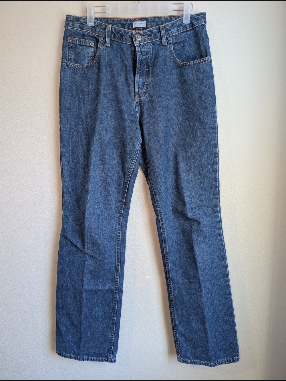 Halogen Classic Blue Straight-Leg Women’s Jeans Size 8